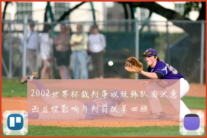 2002世界杯裁判争议致韩队淘汰意西后续影响与判罚改革回顾