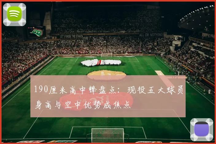 190厘米高中锋盘点：现役五大球员身高与空中优势成焦点